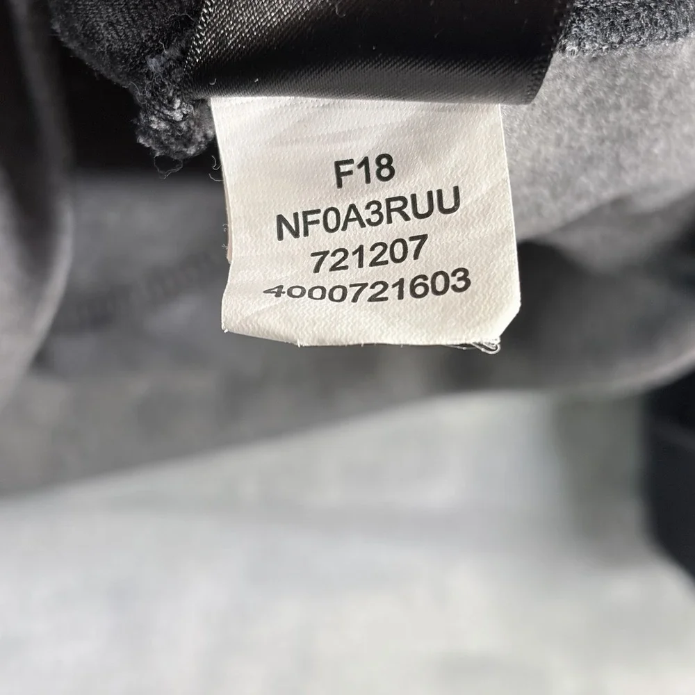 North Face Apex Barrier Soft Shell Jacket Womens Large Black Gray WindWall - Picture 4 of 7